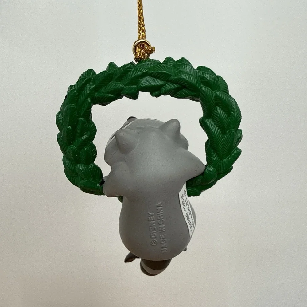 (2) Disney's Christmas‎ Magic Ornaments Made by Grolier Pocahontas & Meeko